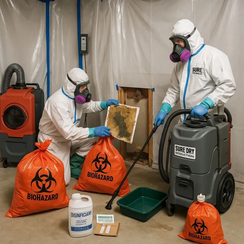 Contaminated Water Handling Protocols process in Prairie Creek, AR