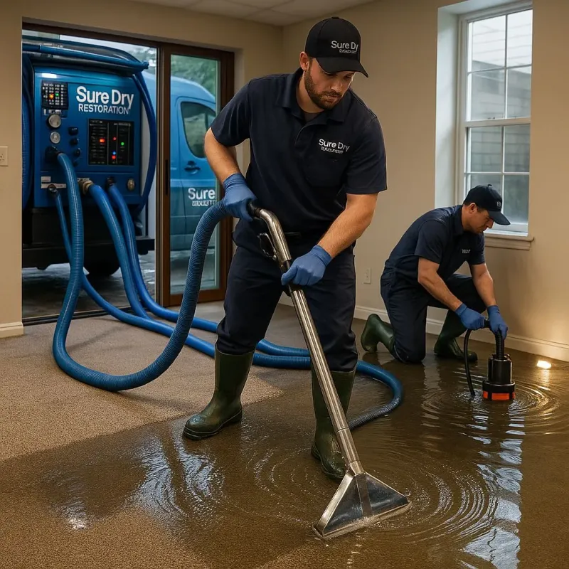 Water Extraction and Removal process in Prairie Creek, AR